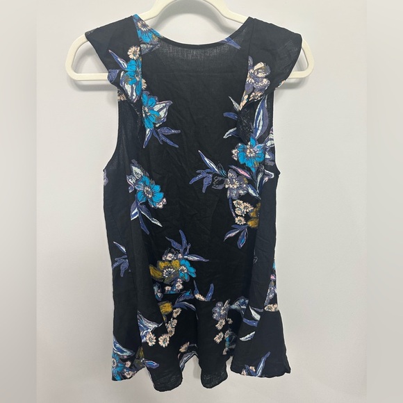 Free People Summer in Tulum Tunic / Dress. Linen Blend. Size Medium Like New - Picture 2 of 11